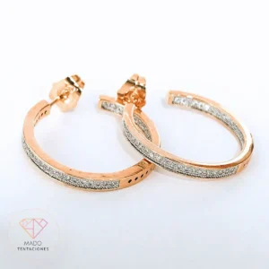Aretes Broquel Radiante