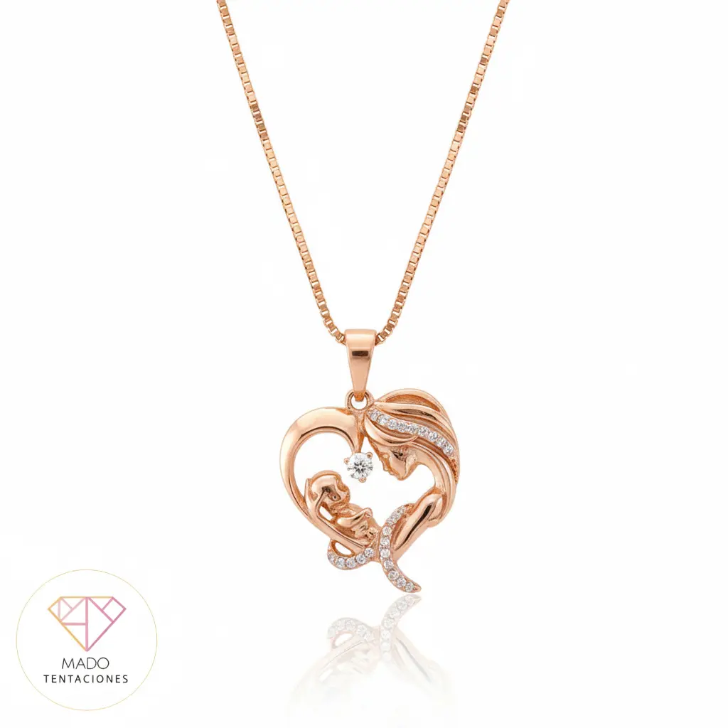 Collar Corazón Maternidad Eterna
