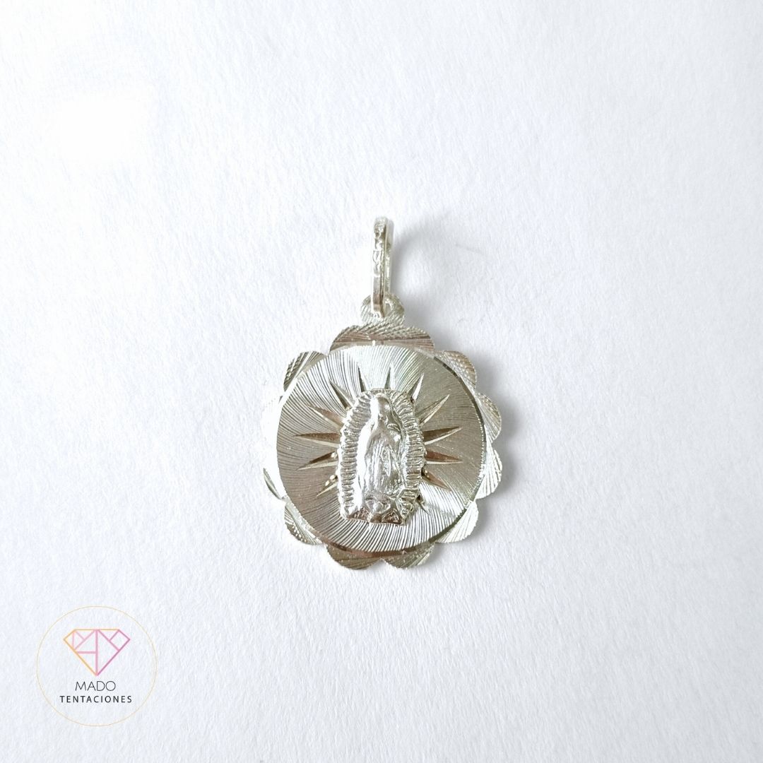 Dije Virgen Guadalupe Diamantado