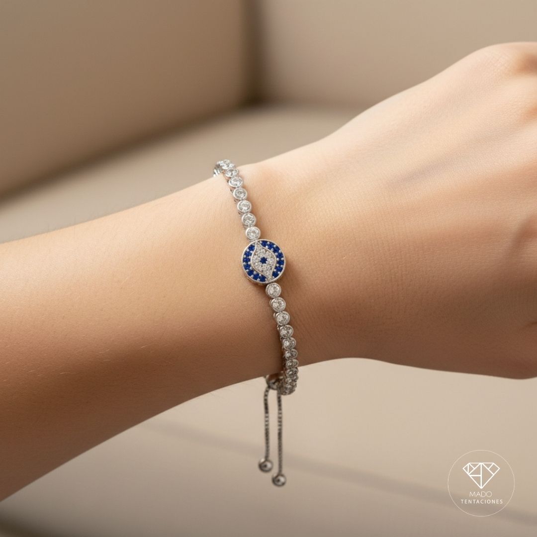 Pulsera Ojo Turco Ajustable