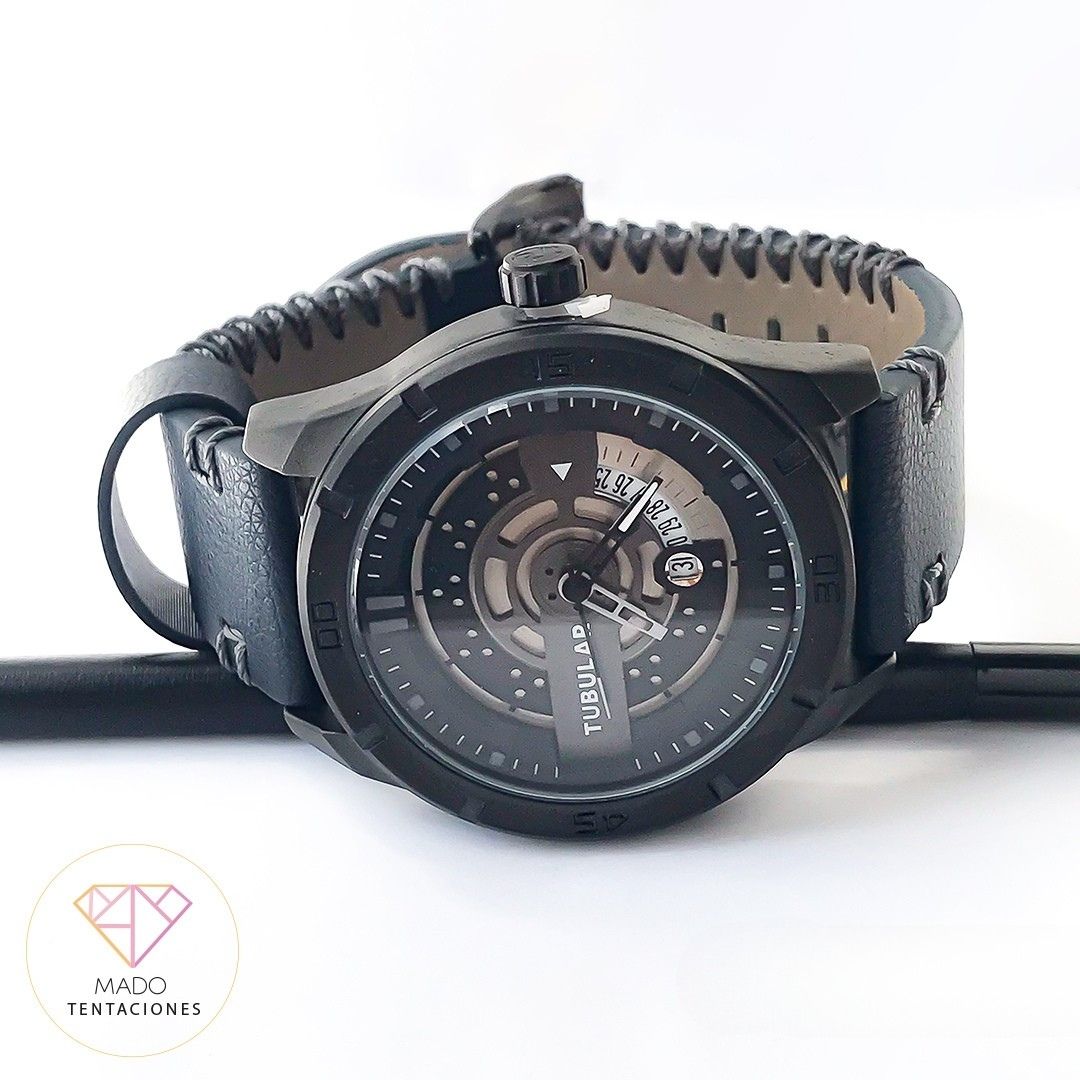 Reloj Tubular Stealth Industrial