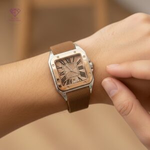 Reloj Square Roman Gold