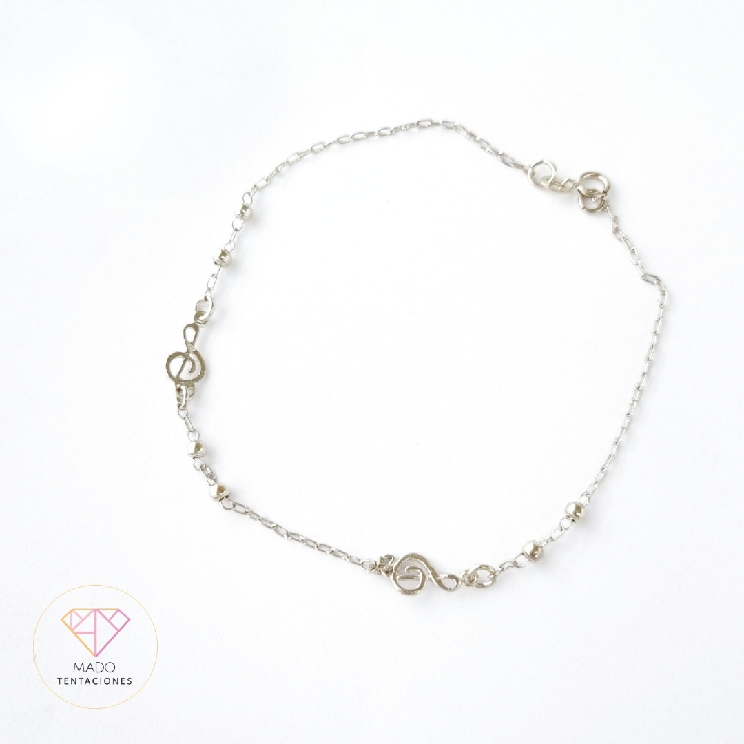 Tobillera Clave de Sol