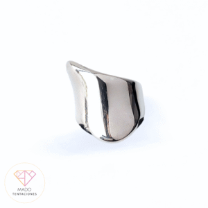 Anillo Acero Liso V