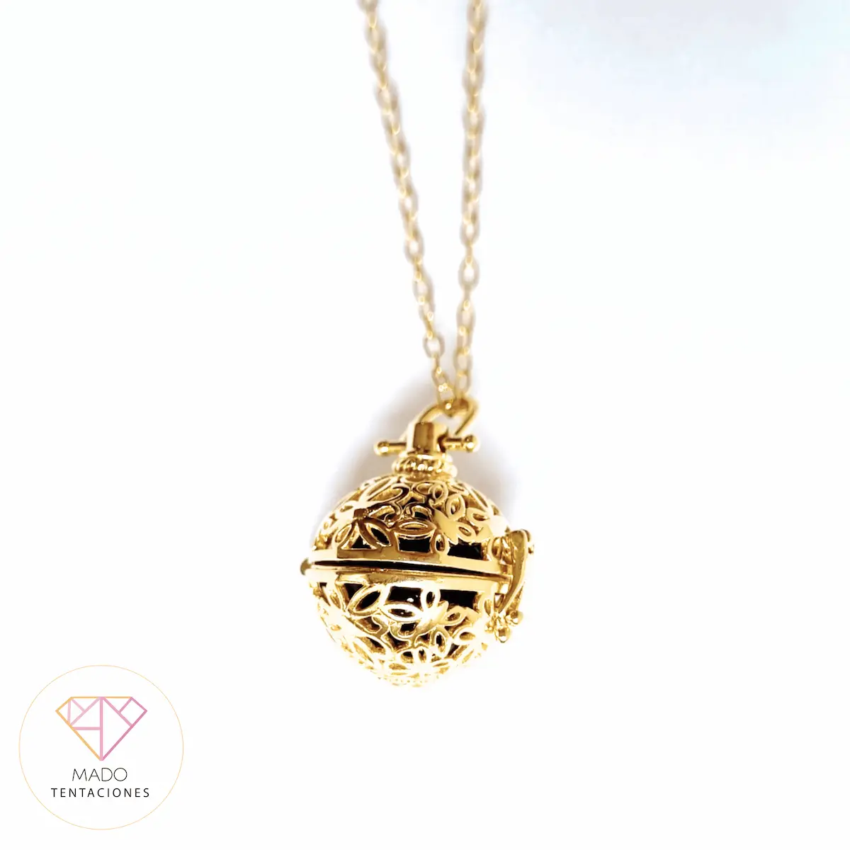 Collar Llamador de Ángeles Ébano