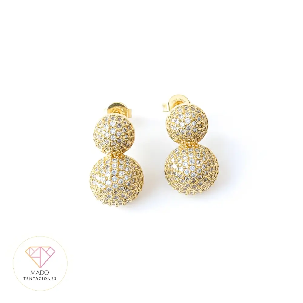 Aretes Doble Esfera
