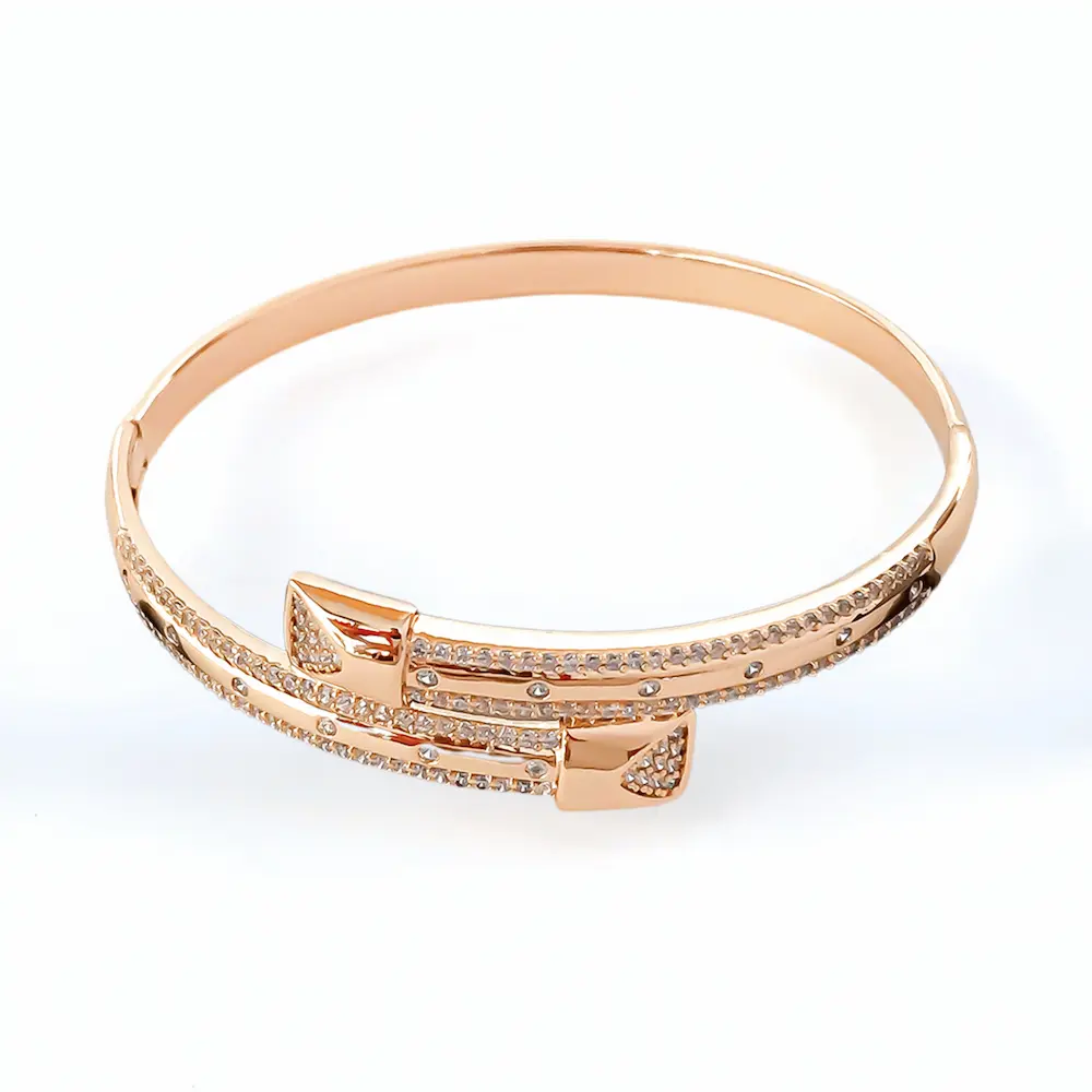 Brazalete Cierre Luxe Dorado
