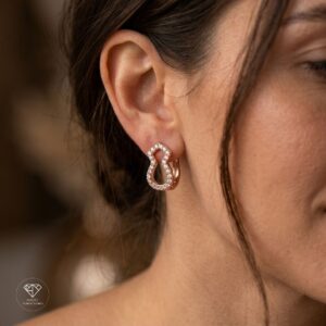 Aretes Sistema Ánfora Pavé