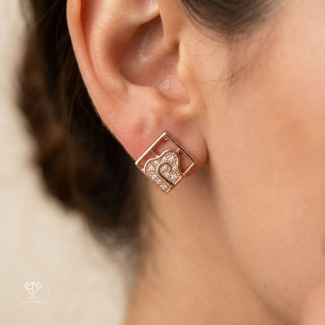 Aretes Sistema Rombo Voluta