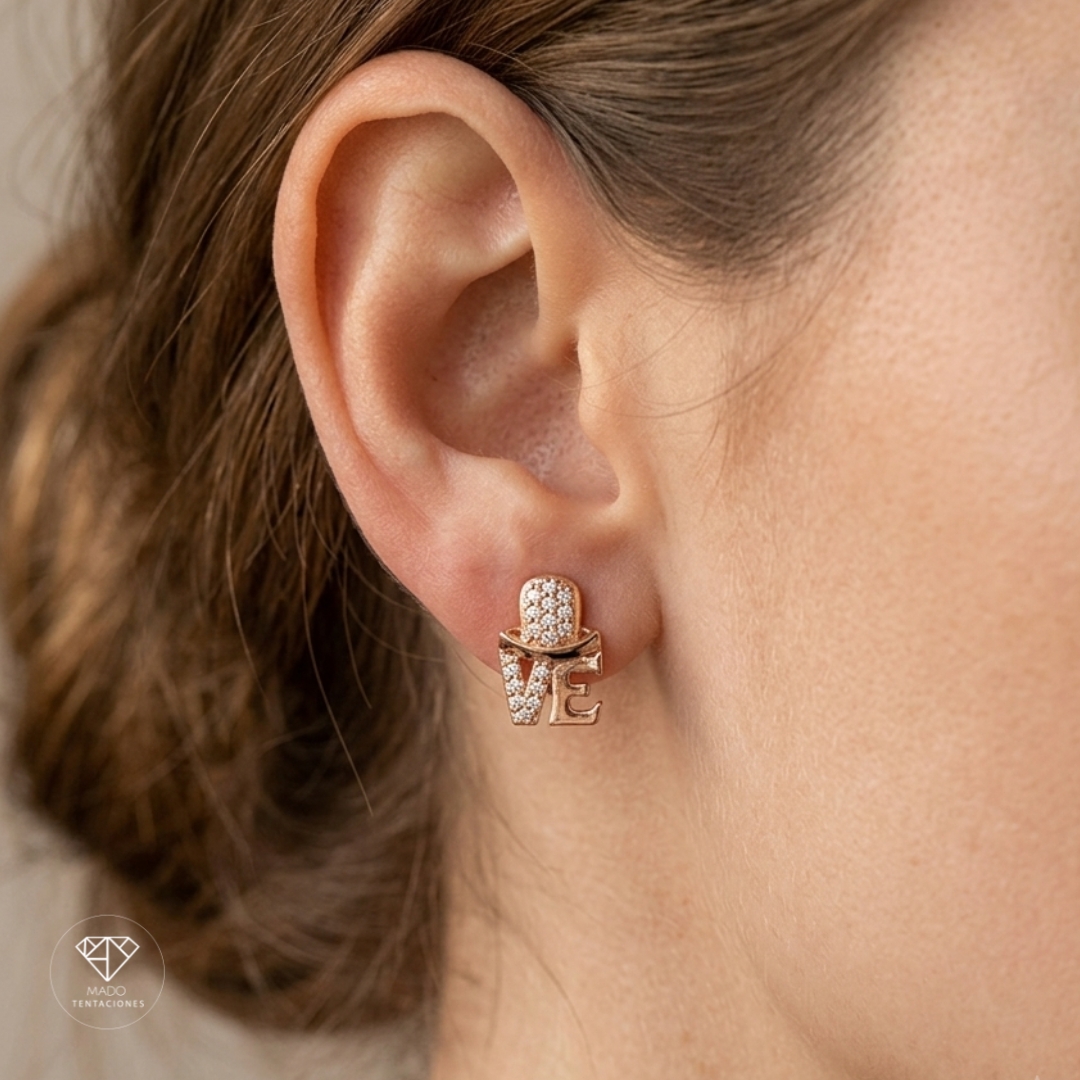 Broqueles Love Chic Brillante