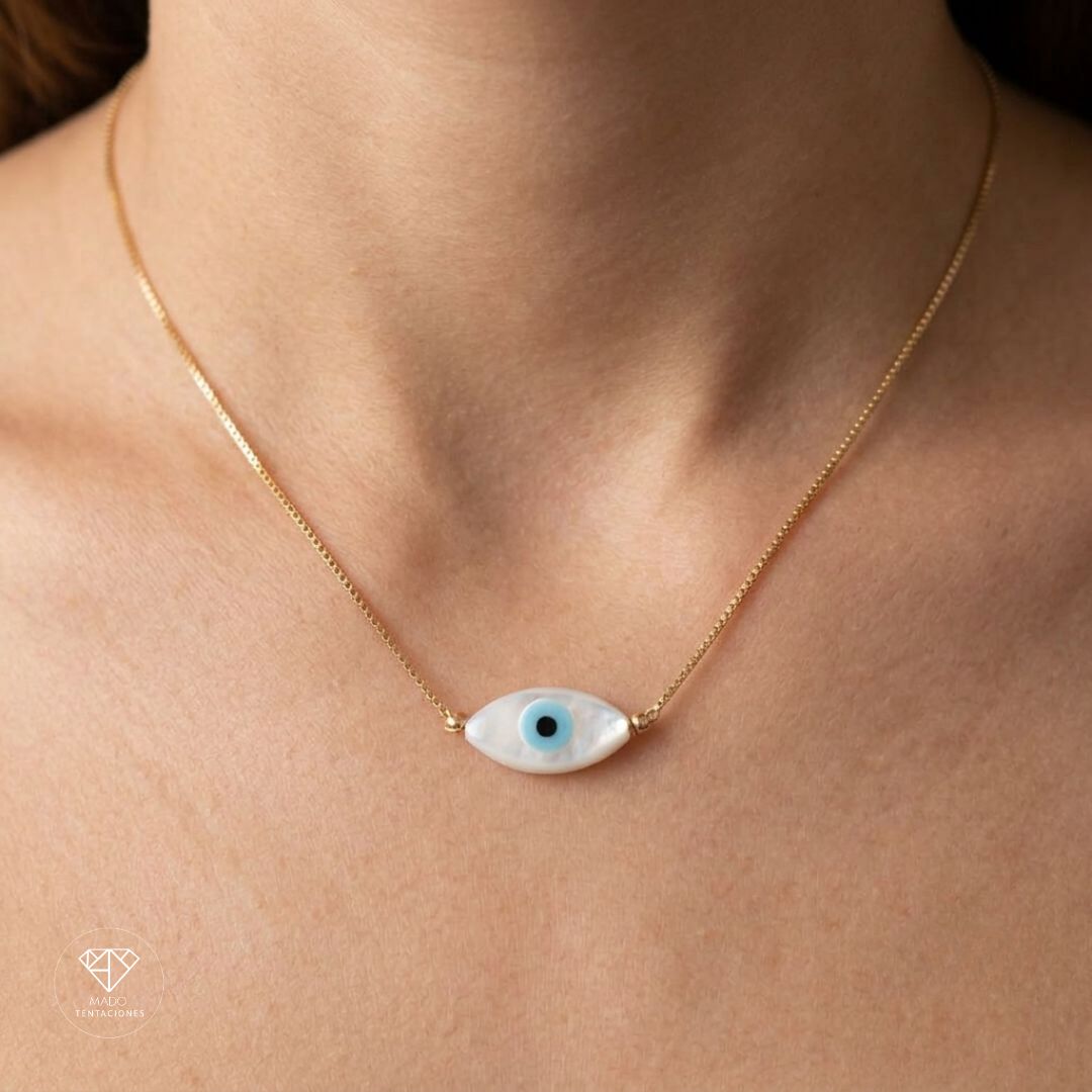 Collar Ojo Nácar