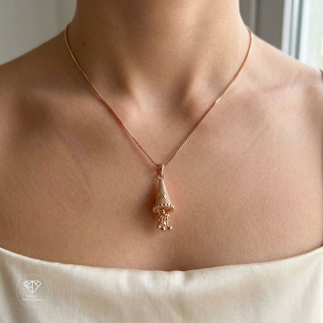 Collar Cono Colgante