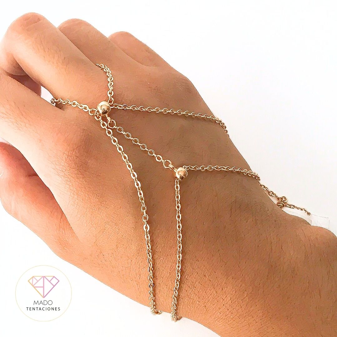 Pulsera Anillo Esclava Árabe