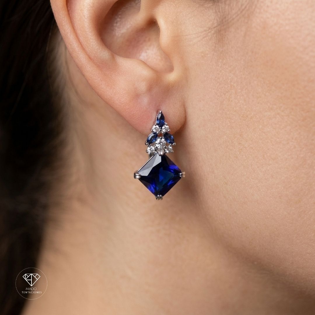 Aretes Sistema Zafiro Rombo