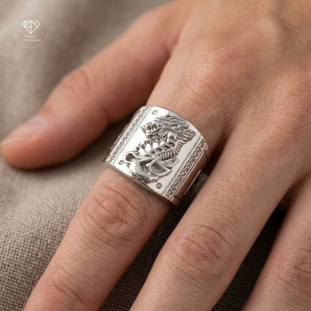Anillo Sello Dragón Imperial