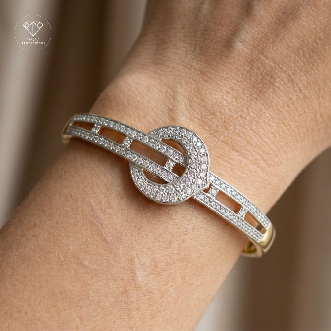 Brazalete Hebilla Pavé