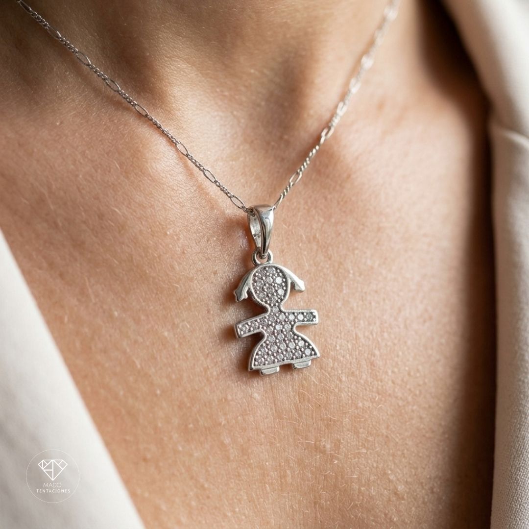 Collar Niña Pavé