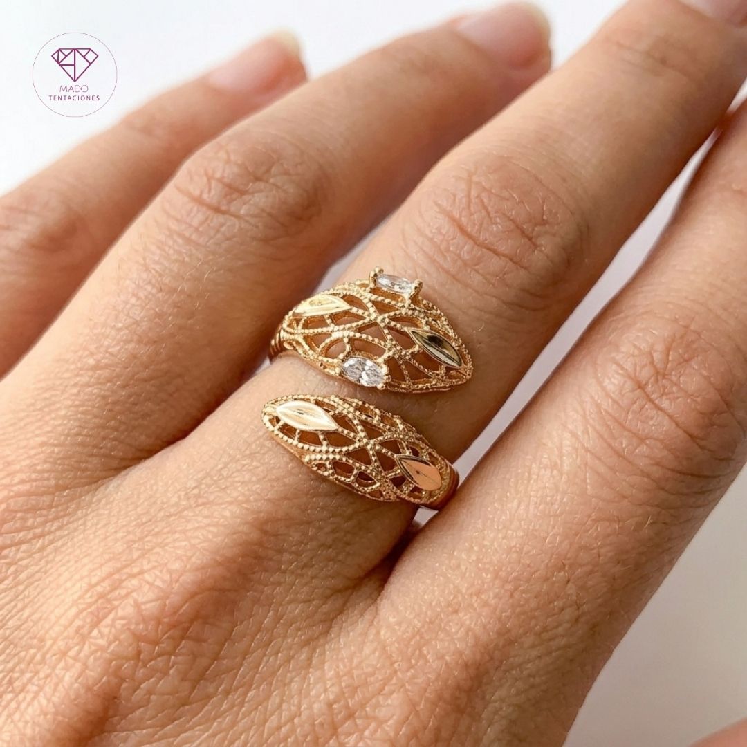 Anillo Víbora Calada Envolvente