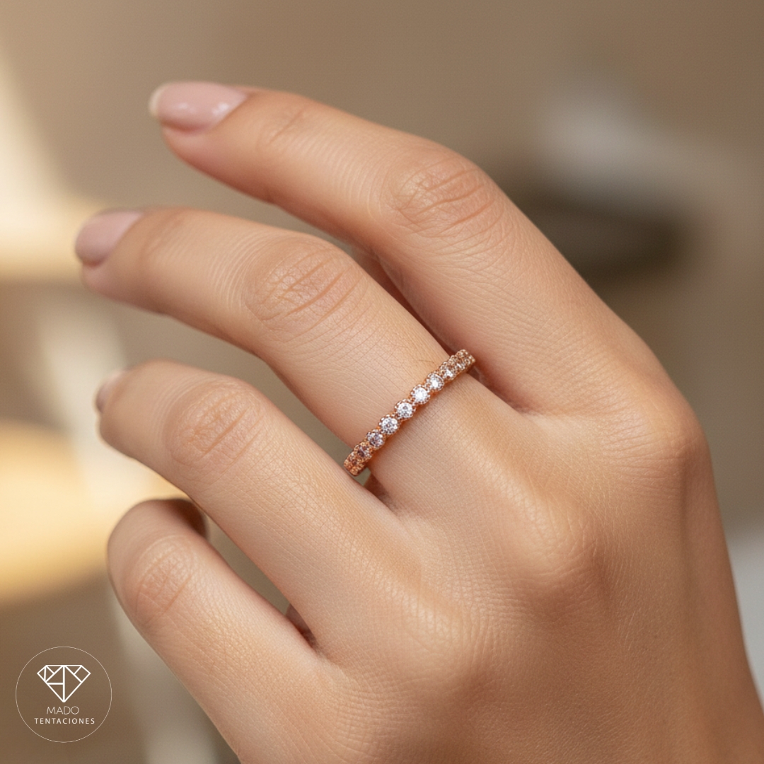 Anillo Churumbela Roseta