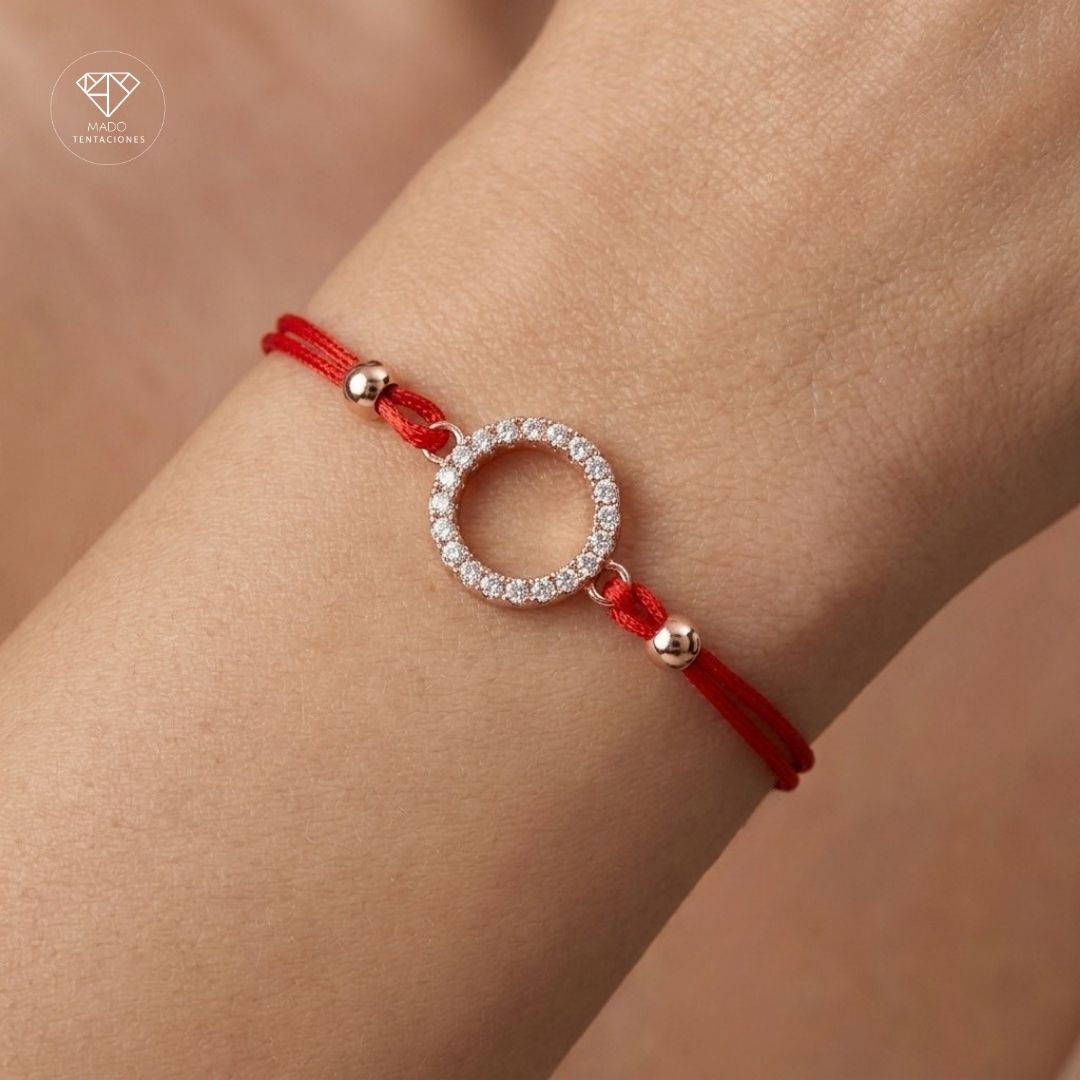 Pulsera Roja Karma Rose